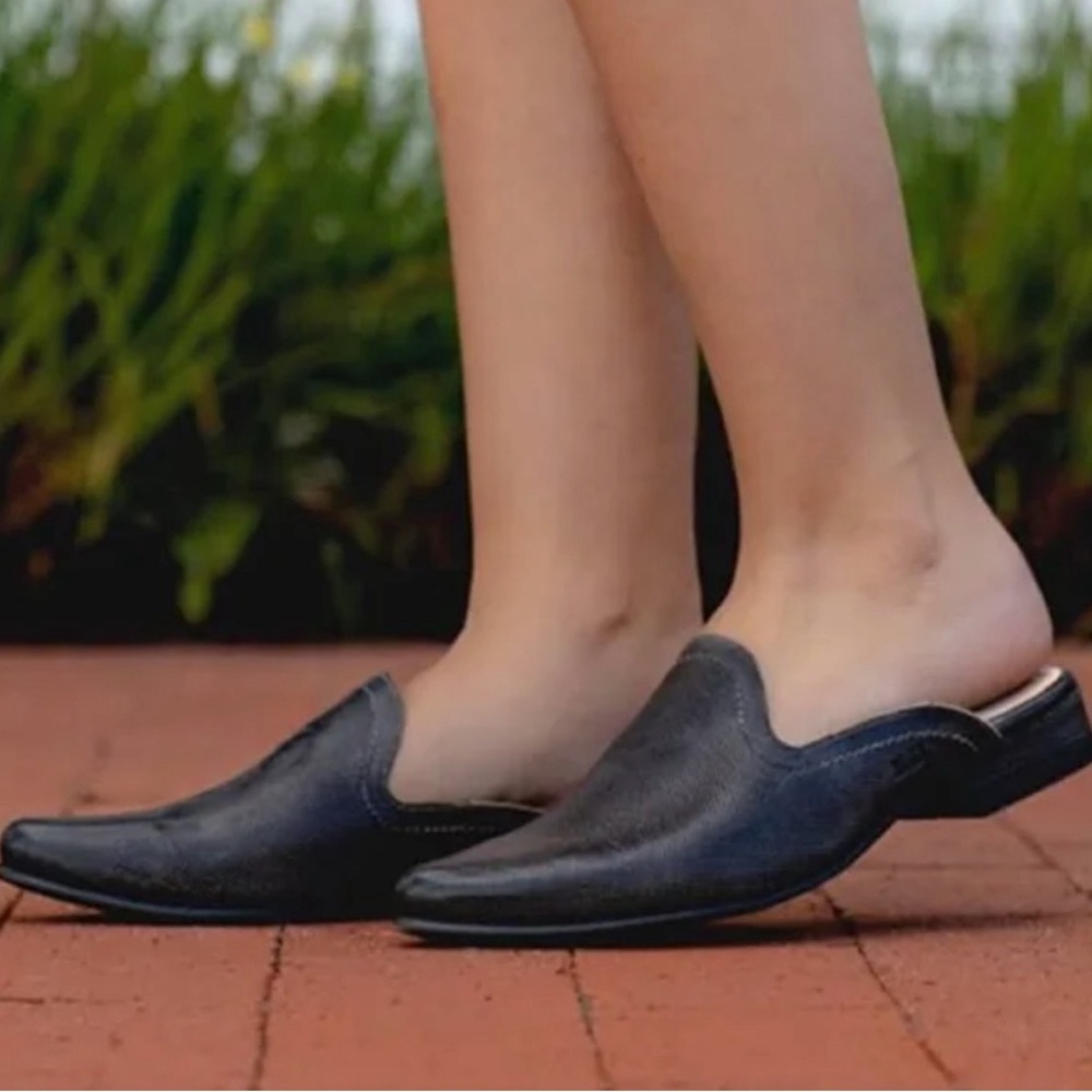Bed Stu Brenda Graphite size 8 mule